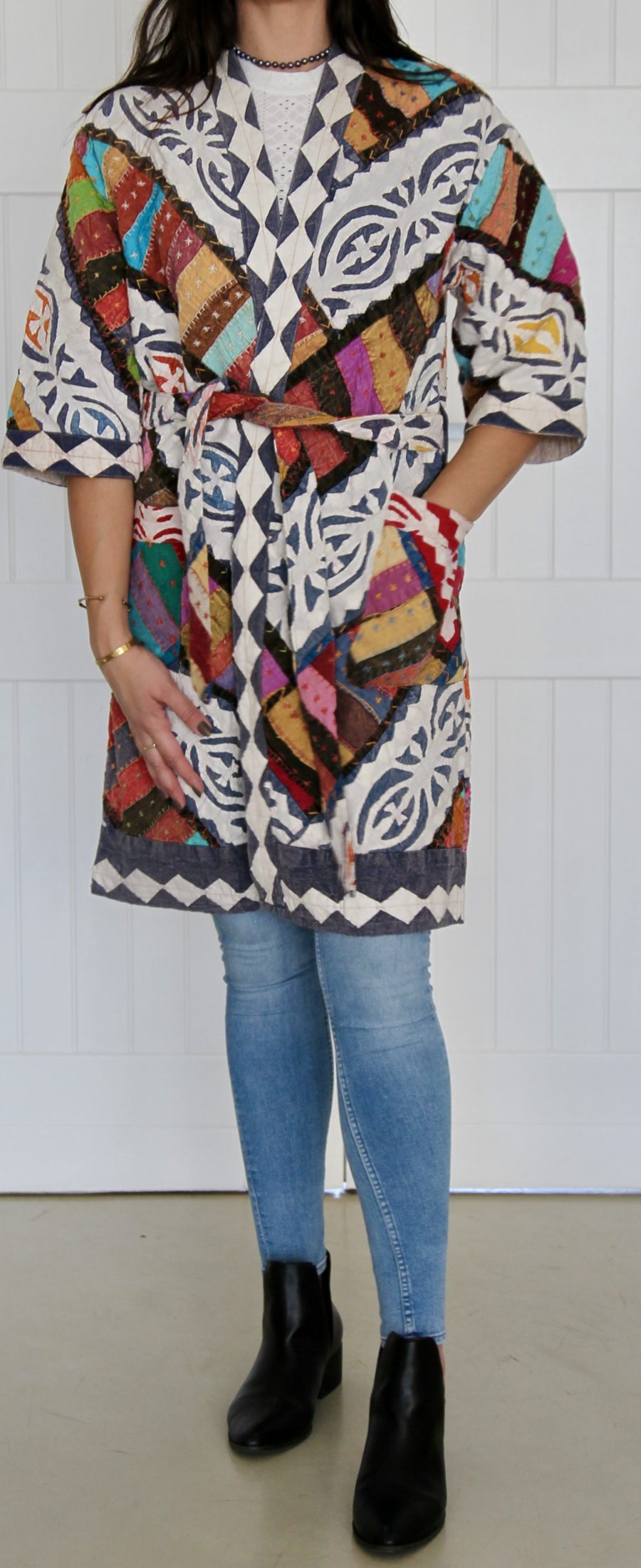 Brothers Crew Cut work Hand-made Kimono Jacket
