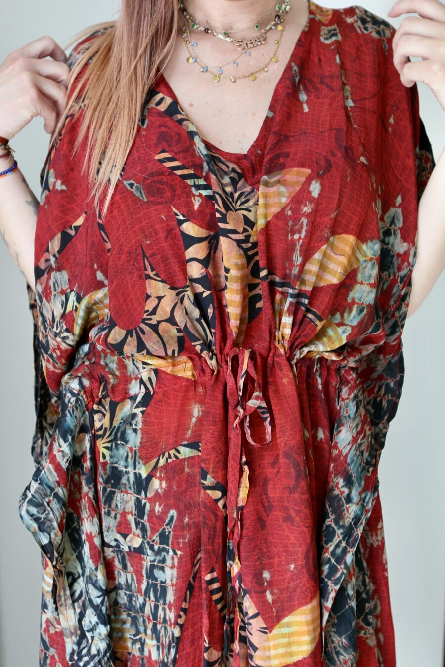 Silk handmade Kaftan