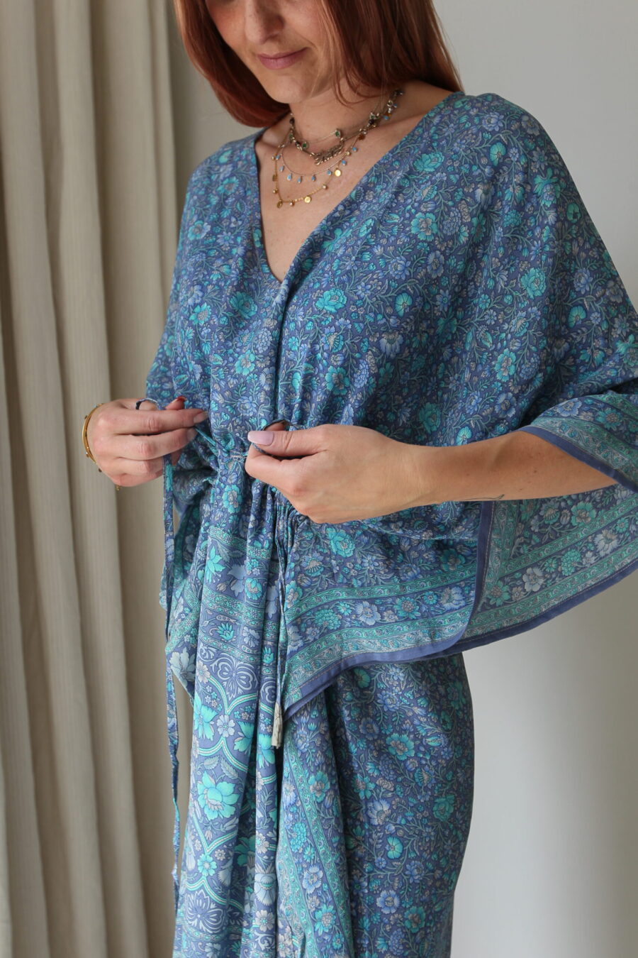 Silk handmade Kaftan