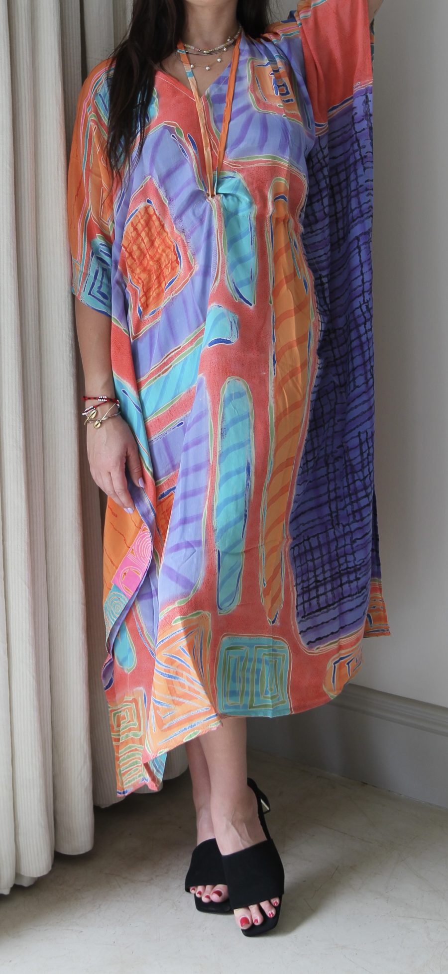 Silk handmade Kaftan