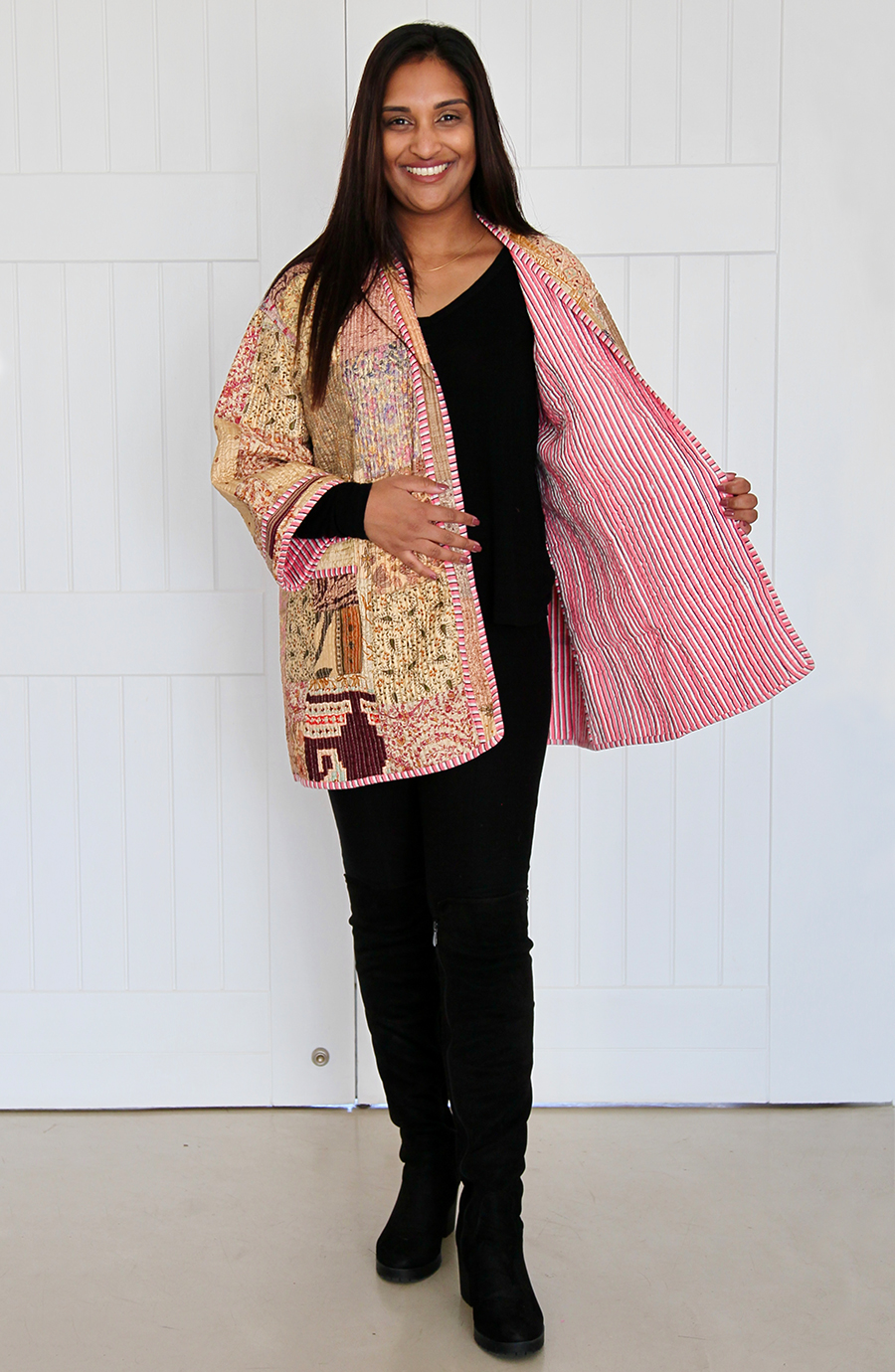 Patchwork-Silk-Quilted-Kimono.-D08J0282